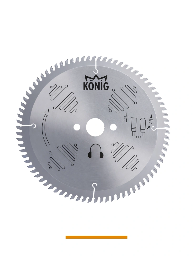 KA-250-01 Kurt Ağızlı MDF Laminant Testere (Sessiz)