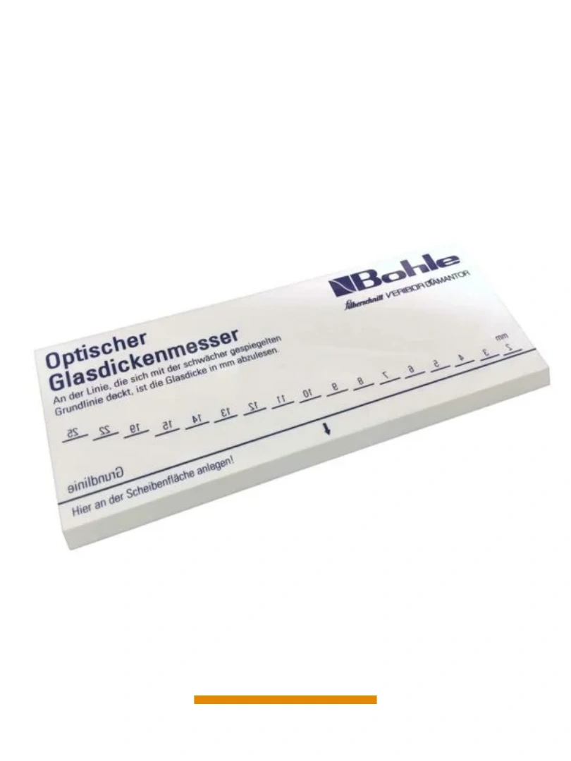 Optik Olarak Cam Kalınlığını Ölçme Aleti